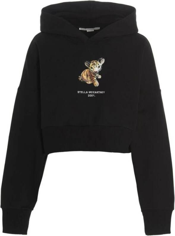 Stella Mccartney Women's Sweatshirt Zwart Dames