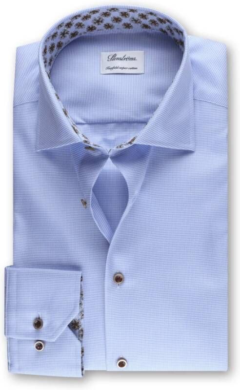 Stenströms Casual Shirts Blauw Heren