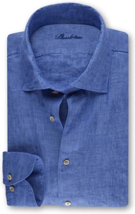 Stenströms Casual Shirts Blauw Heren