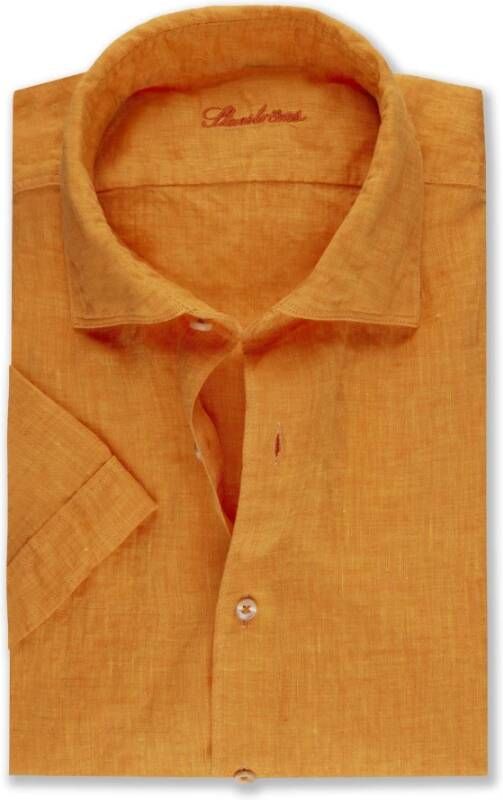 Stenströms Casual Shirts Oranje Heren