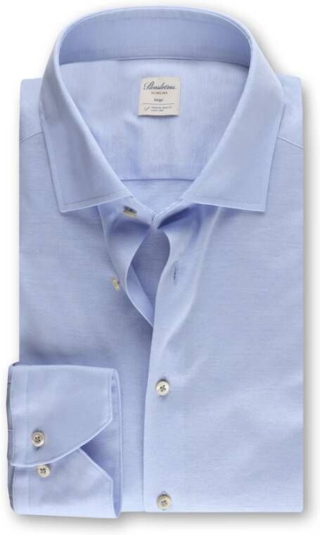 Stenströms Formeel overhemd met klasse en verfijning Blauw Heren
