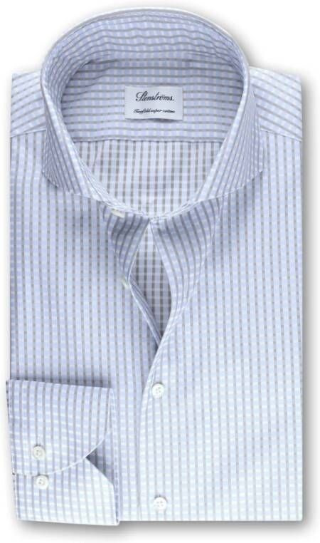 Stenströms Formele Overhemdcollectie Blauw Heren