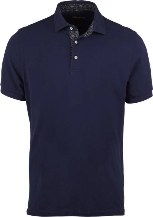 Stenströms Klassiek Heren Polo Shirt Blauw Heren