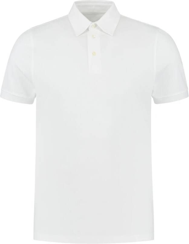 Stenströms Polo Shirt Verhoog je casual stijl White Heren