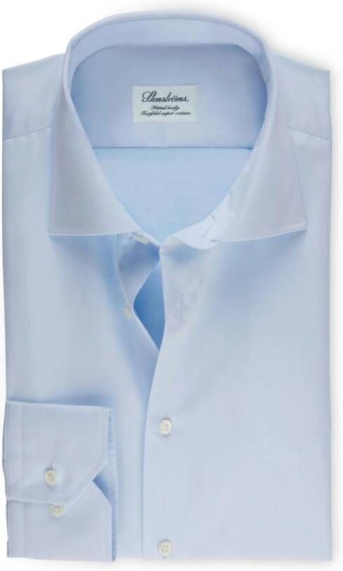 Stenströms Stenstroms -shirt gemonteerd lichaam Blauw Unisex