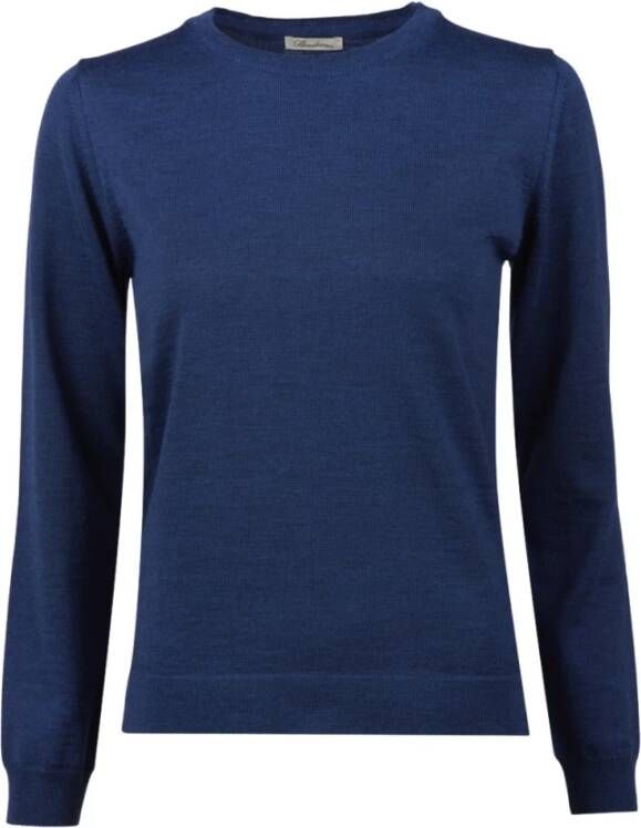Stenströms Signe Breid R-Neck Blauw Heren