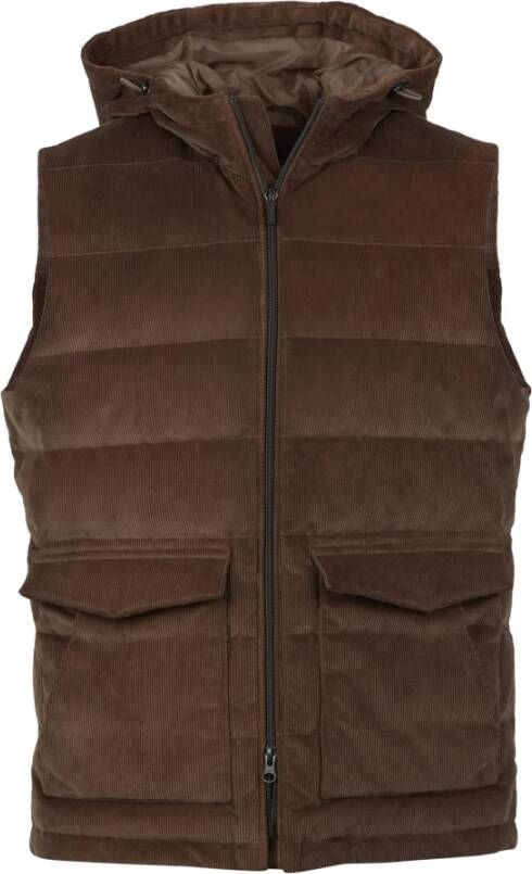 Stenströms Veelzijdige Heren Bodywarmer Bruin Heren
