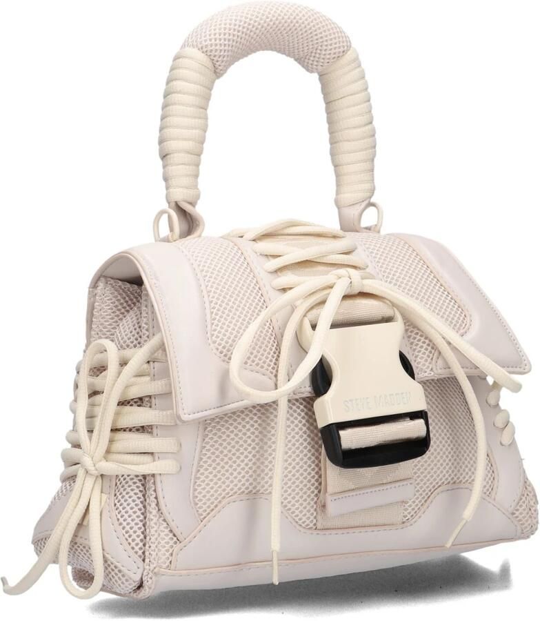 Steve Madden Beige Schoudertas met Unieke Details Beige Dames