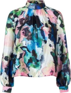 Stine Goya Frosted Floral Day Blouse Meerkleurig Dames