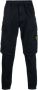 Stone Island Blauwe Regular Tapered Broek Blauw Heren - Thumbnail 1