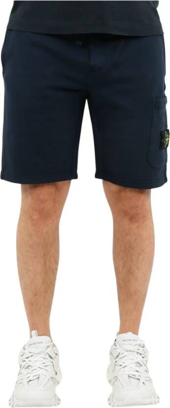 Stone Island Casual shorts Blauw Heren