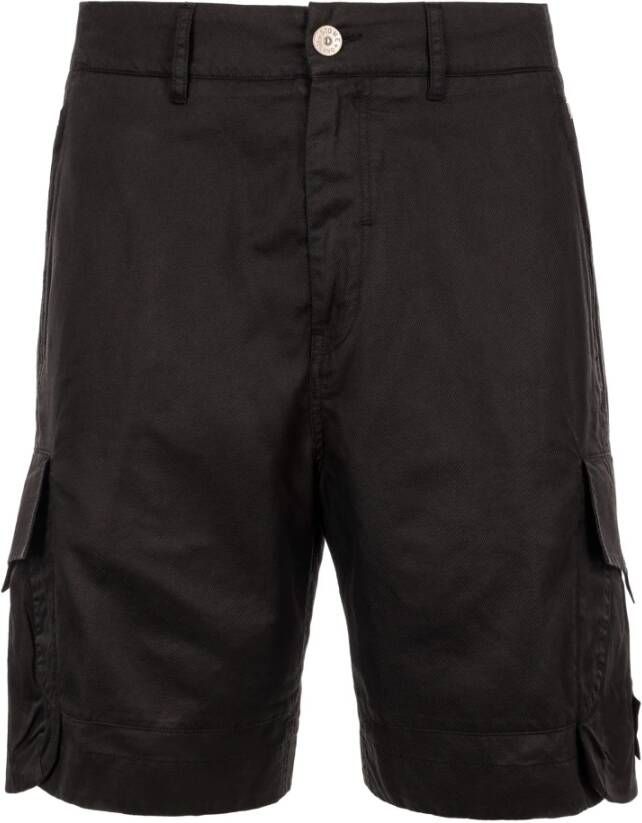 Stone Island Casual Shorts Zwart Heren