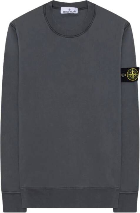 Stone Island Casual Terry Sweatshirt Grijs Heren