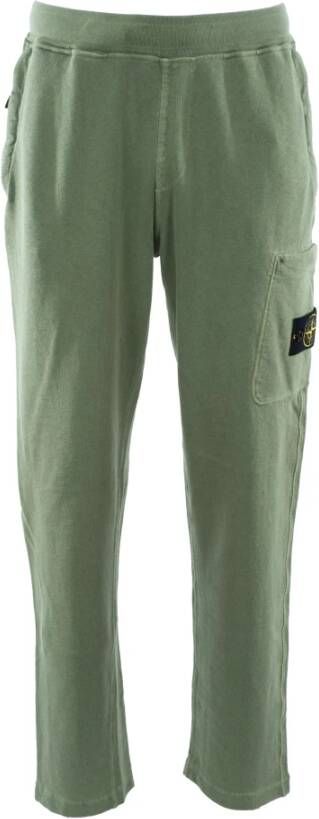 Stone Island Chinos Groen Heren