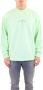 Stone Island Comfortabele Katoenen Sweatshirt voor Heren Groen Heren - Thumbnail 1