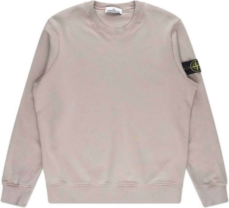 Stone Island Grijze Katoenen Sweatshirt Grijs Heren