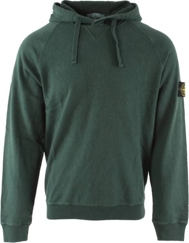 Stone Island Groene Katoenen Trui voor Heren Groen Heren