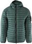 Stone Island Groene Nylon Donsjas voor Heren Groen Heren - Thumbnail 1