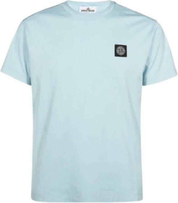 Stone Island Iconisch Blauw T-shirt