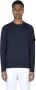 Stone Island Blauwe Katoenmix Heren Trui Blue Heren - Thumbnail 3