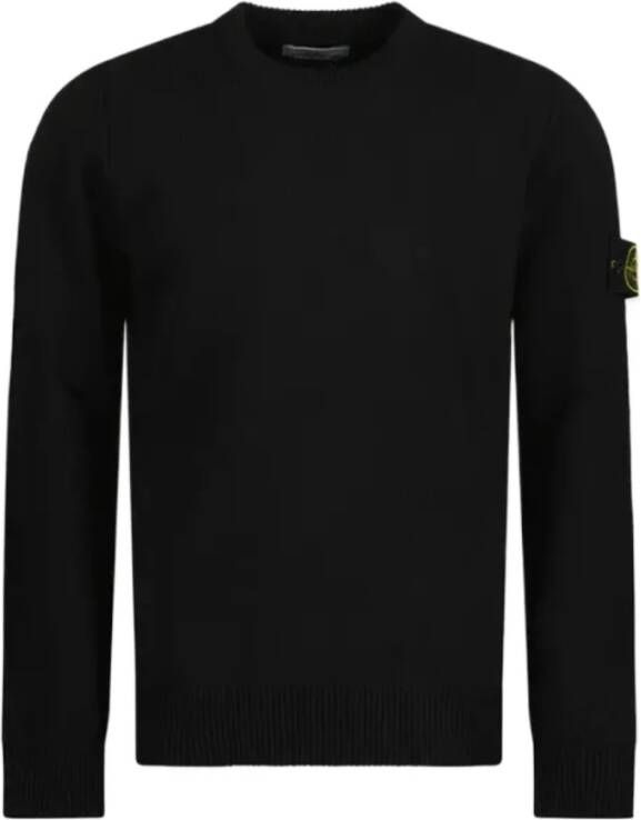 Stone Island Knitwear Zwart Heren