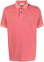 Stone Island Korte Mouw Polo Shirt Roze Heren - Thumbnail 1