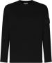 Stone Island Comfortabele Katoenen Sweatshirt voor Heren Zwart Heren - Thumbnail 1