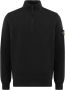 Stone Island Zwart Half-Zip Sweatshirt met Kompas-Motief Black Heren - Thumbnail 1