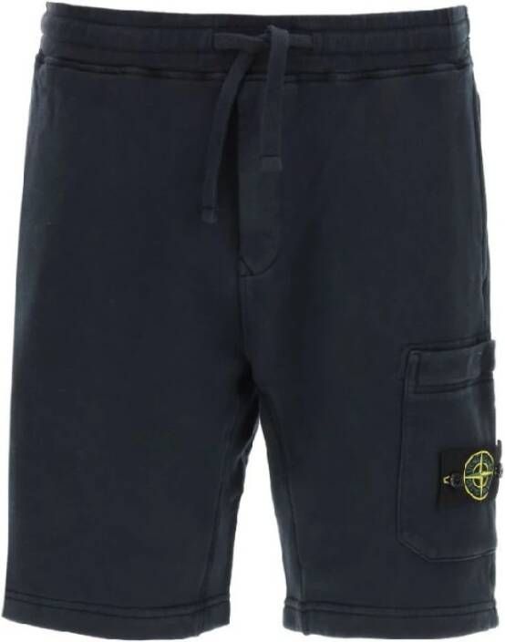 Stone Island Shorts Zwart Heren