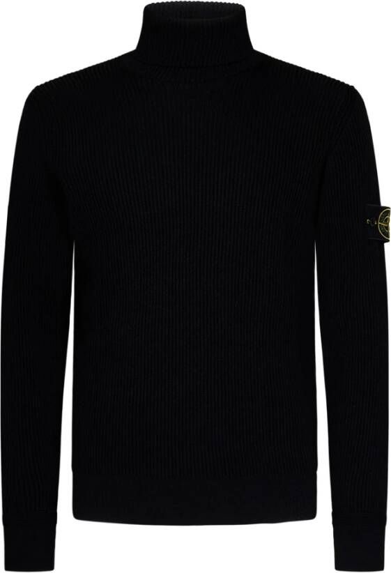 Stone Island Stijlvolle Sweaters voor Heren Zwart Heren
