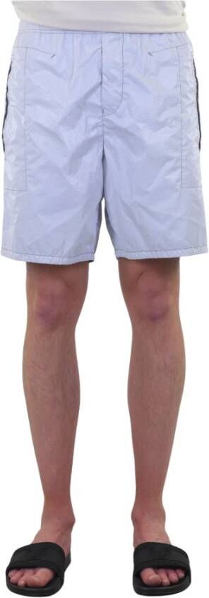 Stone Island Heren Comfort Bermuda Shorts White Heren