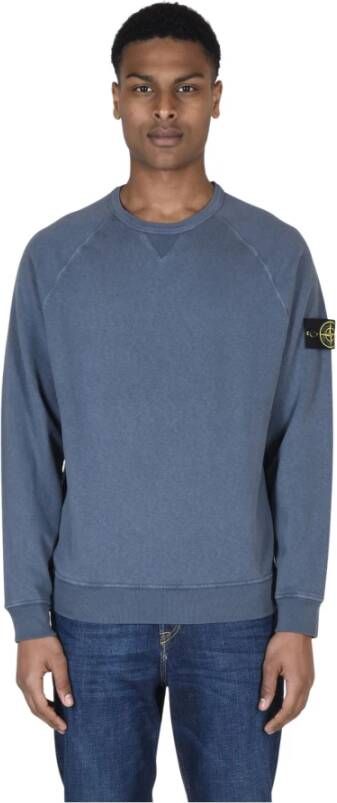 Stone Island Vintage Raglan Sweater Gray Heren