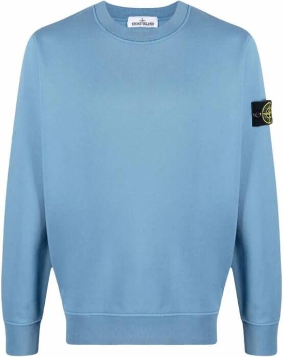 Stone Island Sweatshirt Blauw Heren