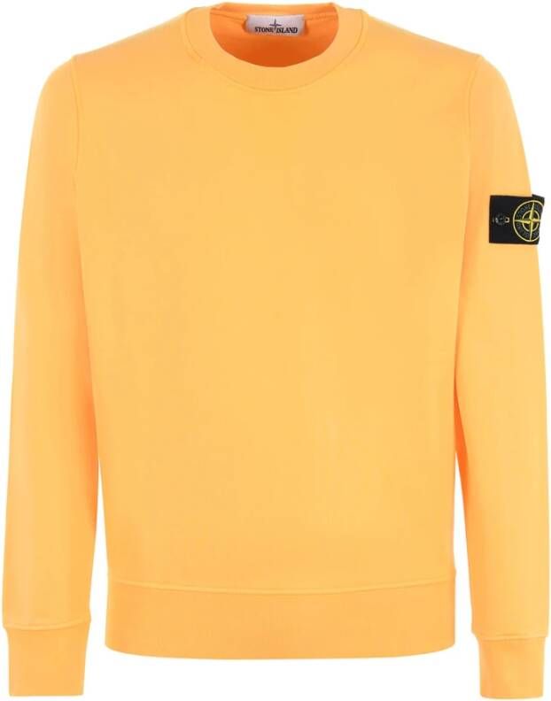 Stone Island Sweatshirt Oranje Heren