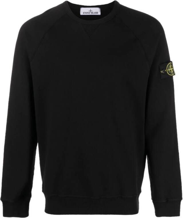 Stone Island Sweatshirts & Hoodies Zwart Heren