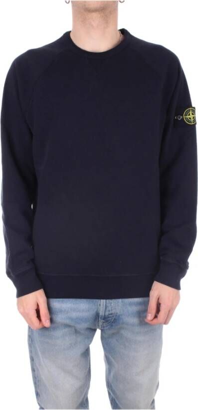 Stone Island Trainingsshirt Blauw Heren