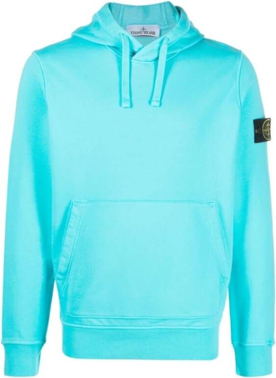 Stone Island Sweatshirts Hoodies Blauw Heren