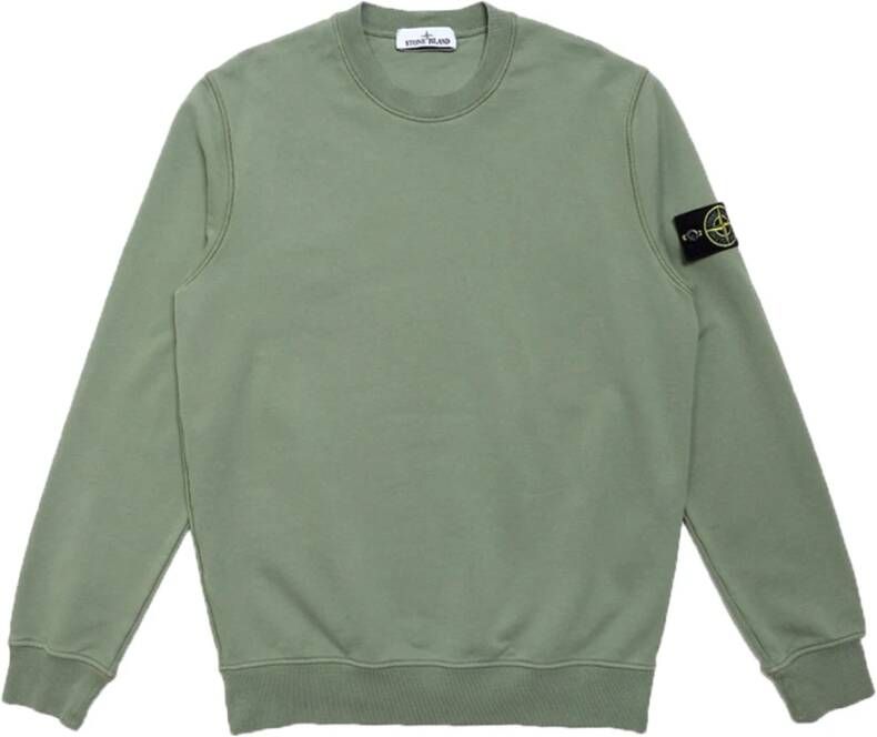 Stone Island Elastische Taille Sweatshirt Green Heren