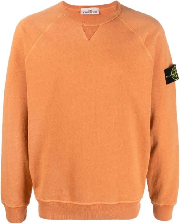 Stone Island Sweatshirts Oranje Heren