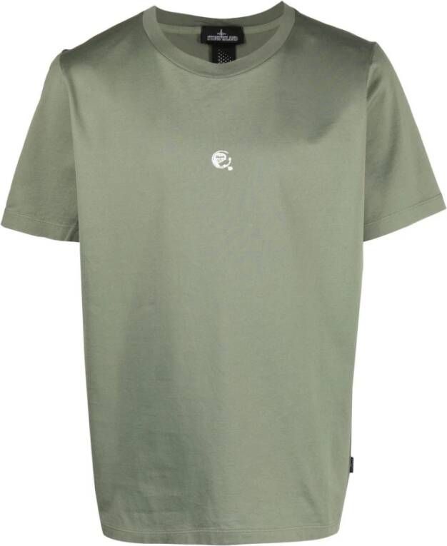 Stone Island T-shirt Groen Heren