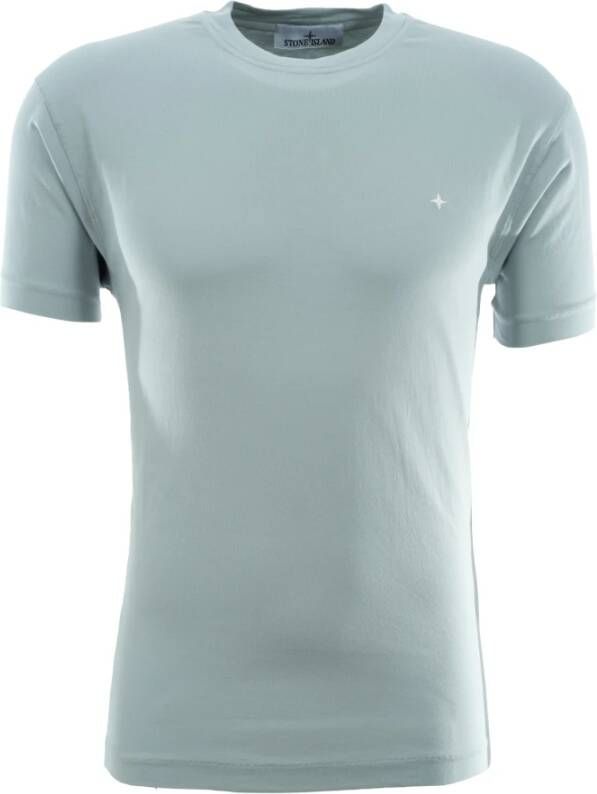 Stone Island T-Shirts Groen Heren
