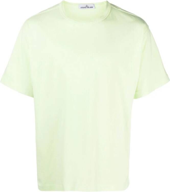 Stone Island T-Shirts Groen Heren