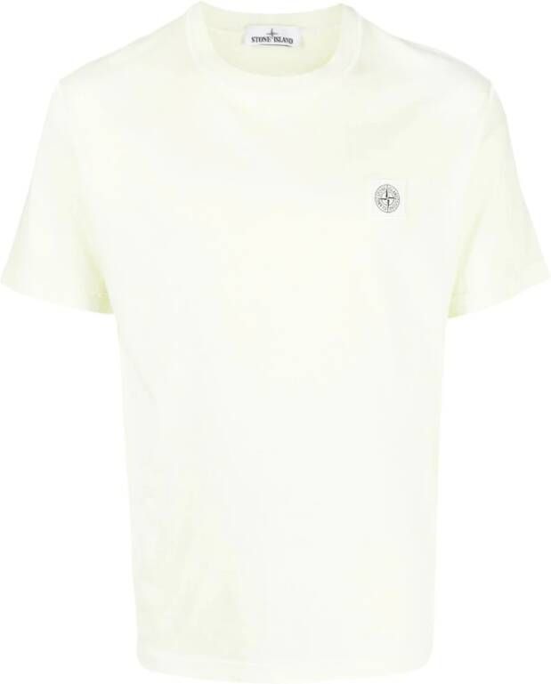 Stone Island T-Shirts Groen Heren