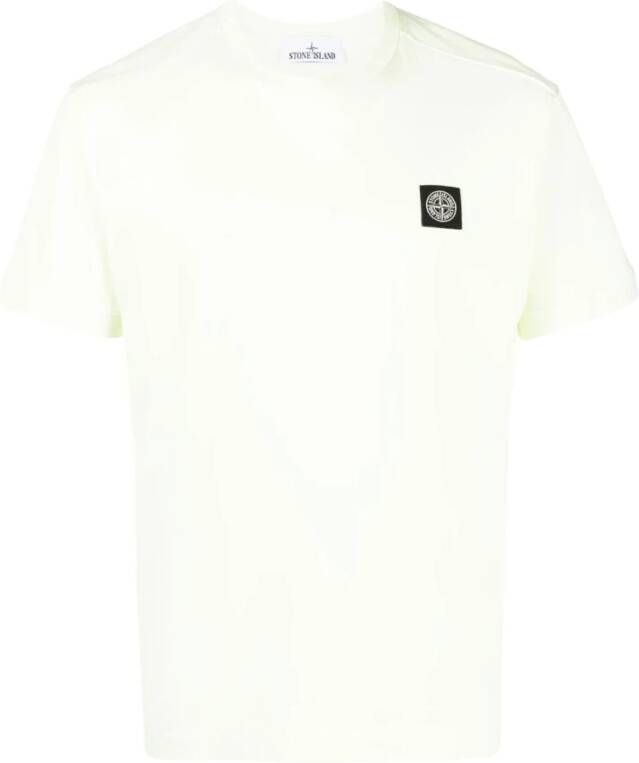 Stone Island T-Shirts Groen Heren
