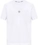 Stone Island Wit Katoenen T-shirt Ronde Hals Korte Mouwen White Heren - Thumbnail 3