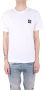 Stone Island T-shirt met logo White Heren - Thumbnail 1