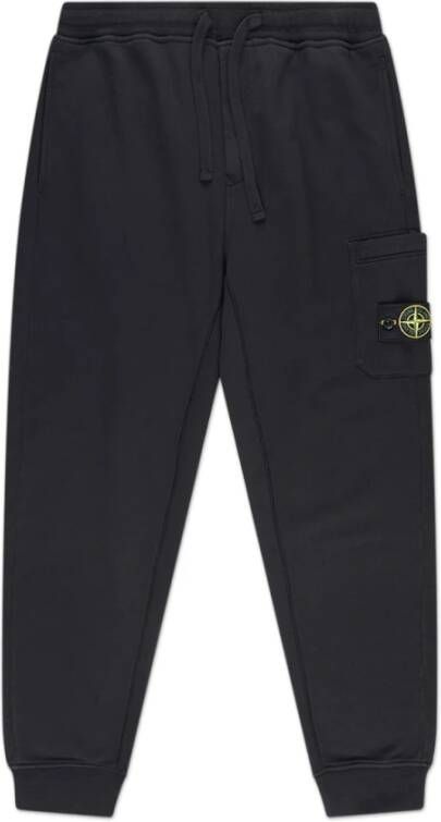 Stone Island Trousers Zwart Heren