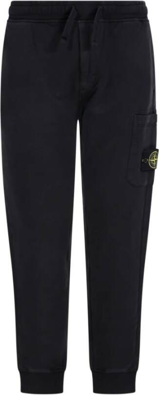 Stone Island Trousers Zwart Heren