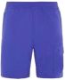 Stone Island Ultramarijnblauwe Stretchylon Shorts Blauw Heren - Thumbnail 1
