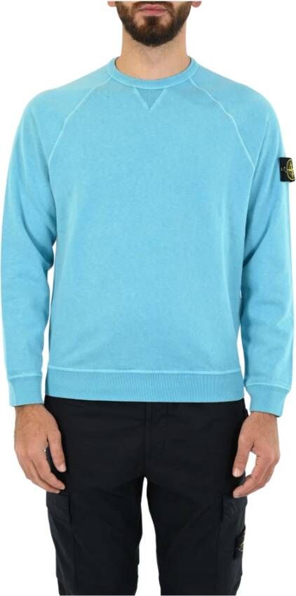 Stone Island Vintage Crewneck Sweater Blauw Heren